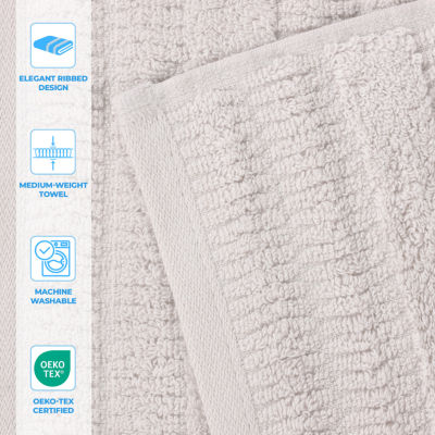 SUPERIOR® Mika Collection | 80% Cotton 20% Viscose 2-pc. Quick Dry Bath Towel