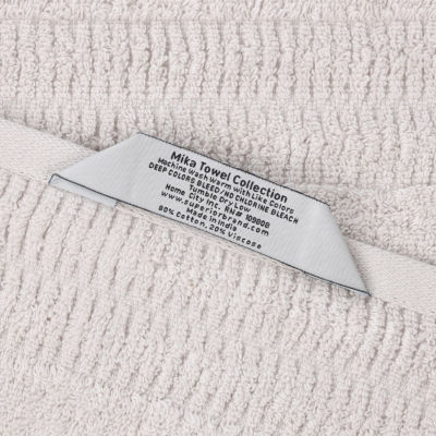 SUPERIOR® Mika Collection | 80% Cotton 20% Viscose 2-pc. Quick Dry Bath Towel