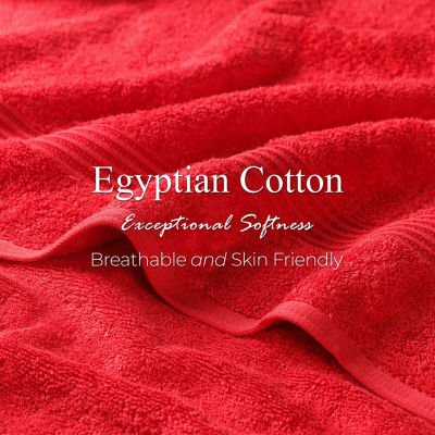 SUPERIOR® Heritage Collection | Luxury Egyptian Cotton 6-pc. Quick Dry Solid Bath Towel Set