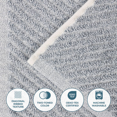 SUPERIOR® Amlia Collection | 80% Cotton 20% Viscose 2-pc. Quick Dry Bath Towel