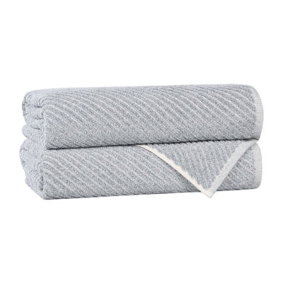 SUPERIOR® Amlia Collection | 80% Cotton 20% Viscose 2-pc. Quick Dry Bath Towel
