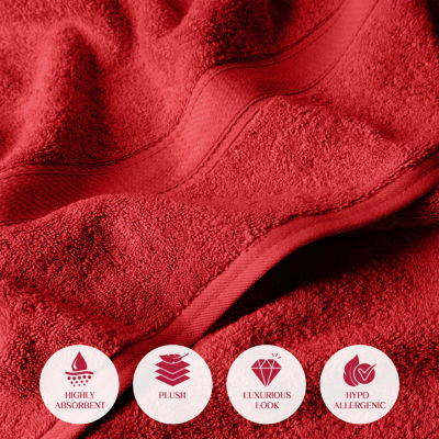 SUPERIOR® Madison Collection | Plush Egyptian Cotton 6-pc. Quick Dry Solid Bath Towel Set