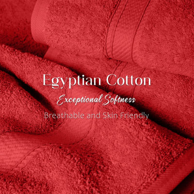 SUPERIOR® Madison Collection | Plush Egyptian Cotton 6-pc. Quick Dry Solid Bath Towel Set