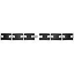Stainless Steel 8 1/2 Inch Solid Link Link Bracelet