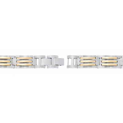 Mens Stainless Steel Wrap Bracelet