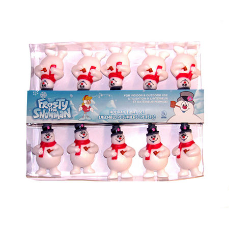 Kurt Adler Frosty The Snowman Light Set, One Size, White