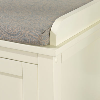 Lakeville Storage Bench, Color White JCPenney