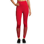 Sports Illustrated Womens Seamless Moisture Wicking 7/8 Ankle Leggings