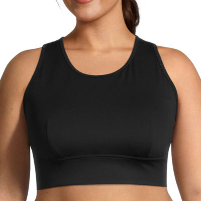 Sports Illustrated Medium Support Sports Bra Plus JCPenney
