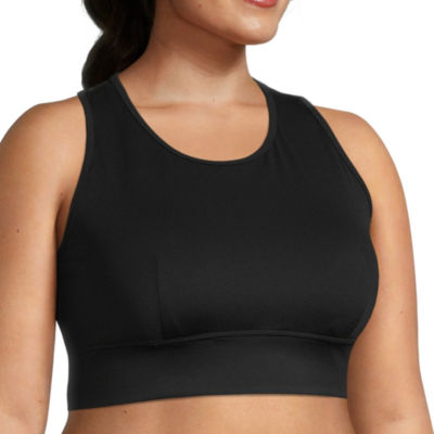 Buy online Black Polyester Sports Bra from lingerie for Women by Jump Usa  for ₹469 at 61% off