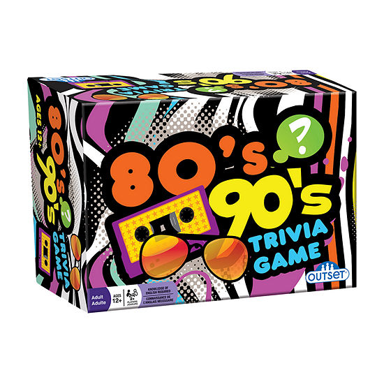 Outset Media 80's 90's Trivia Game