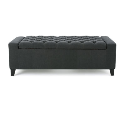 Hikaru Tufted Upholstered Ottoman