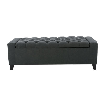 Hikaru Tufted Upholstered Ottoman