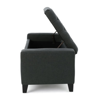 Hikaru Tufted Upholstered Ottoman