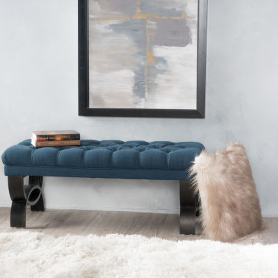 Scarlett Upholstered Tufted Bench