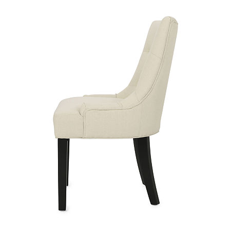 Hayden 2-pc. Tufted Dining Chair, One Size, Beige