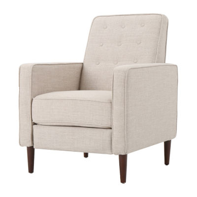 Mervynn Tufted Track-Arm Recliner