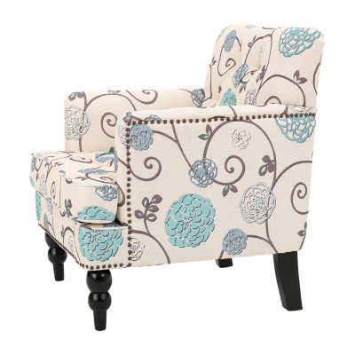 Harrison Tufted Upholstered Club Chair