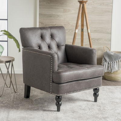 Malone Tufted Upholstered Club Chair