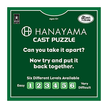Broadway Toys Hanayama  Diamond Hanayama Metal Brainteaser Puzzle