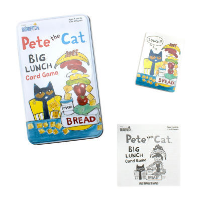 Briarpatch Pete the Cat Big Lunch Card Game Tin