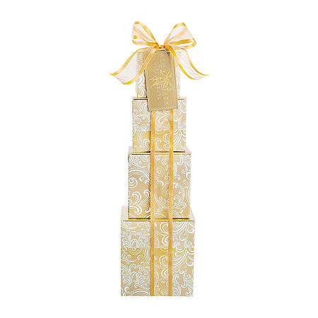 Alder Creek Golden Decadence Holiday Gift Tower, One Size, Multiple Colors