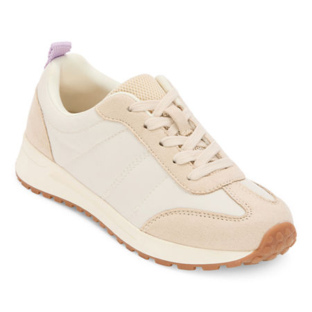 Pop Thrilled Womens Sneakers, 6 Medium, White
