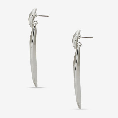 Worthington Silver Tone Drop Earrings