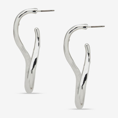 Worthington Silver Tone Drop Earrings