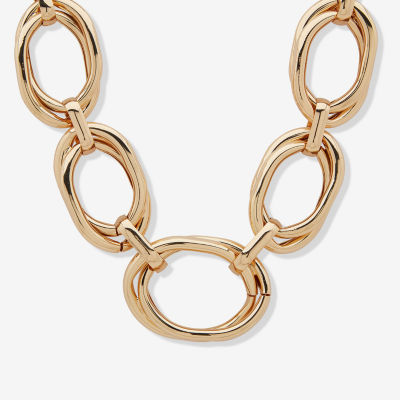 Worthington Gold Tone Gold Tone Collar Necklace