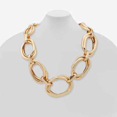 Worthington Gold Tone Gold Tone Collar Necklace