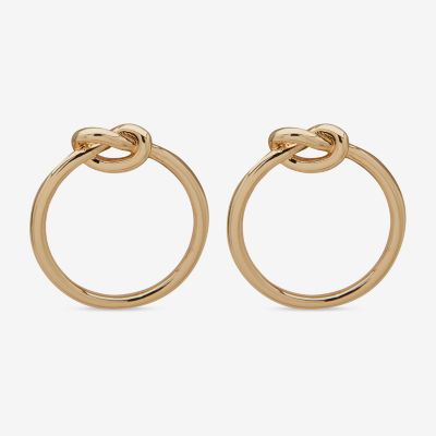 Worthington Gold Tone Drop Earrings