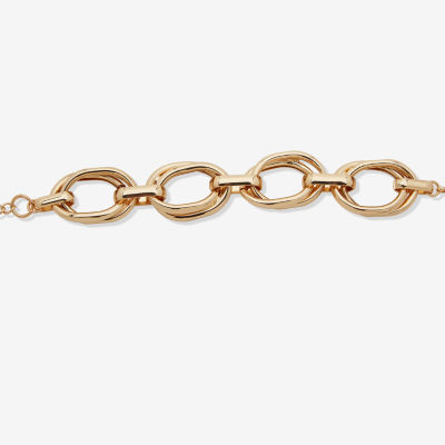 Worthington Gold Tone Gold Tone Link Bracelet