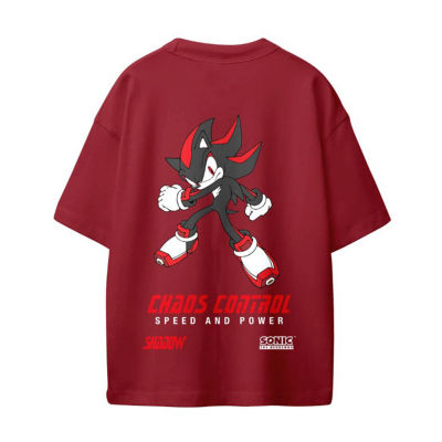 Shadow Little & Big Kid Boys Crew Neck Short Sleeve Oversized Sonic the Hedgehog Graphic T-Shirt