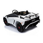 Mini Moto Lamborghini 12v Kids Battery Powered Ride On Car Remote Controlled 2 Seater (2.4ghz Rc)