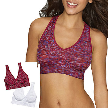 Hanes Get Cozy™ Comfortflex Fit® Seamless Seamless Multi-Pack Unlined  Wireless Full Coverage Bra Dhhb9f