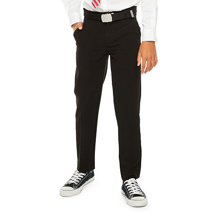 Van Heusen Little & Big Boys Suit Pants, 6, Black