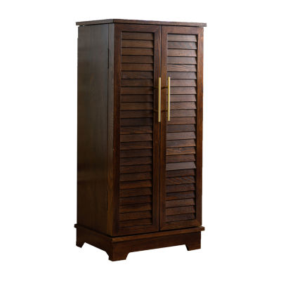 Hives And Honey Port Lockable Jewelry Armoire, Color Brown JCPenney