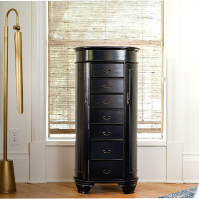 Hives And Honey Daley Black Jewelry Armoire
