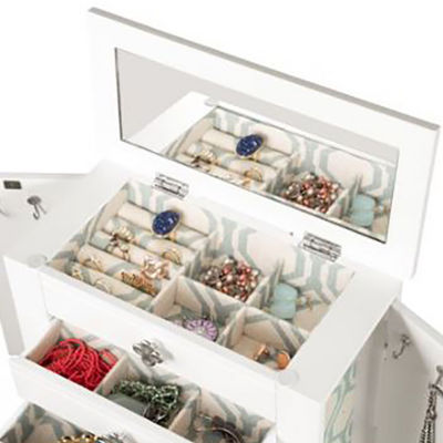 Hives And Honey Emma White Jewelry Box