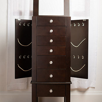 Hives And Honey Hannah Espresso Jewelry Armoire, Color: Brown - JCPenney