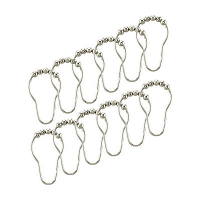 Kennedy International Shower Curtain Hooks, Color Silver JCPenney