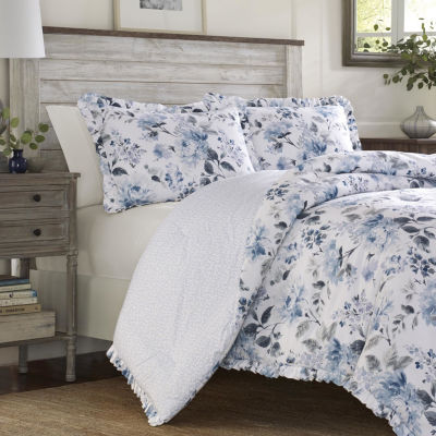 Laura Ashley Chloe Midweight Reversible Comforter Set