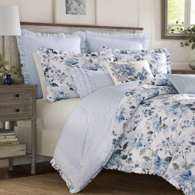 Laura Ashley Chloe Midweight Reversible Comforter Set
