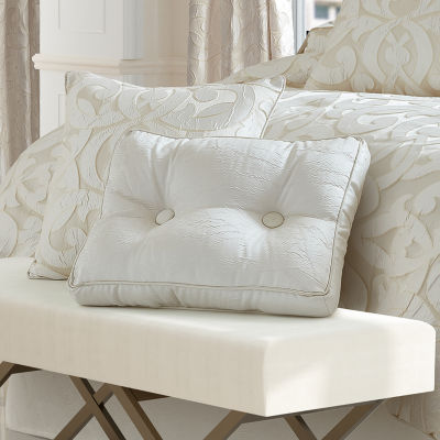 Queen Street La Grande Ivory Rectangular Throw Pillows