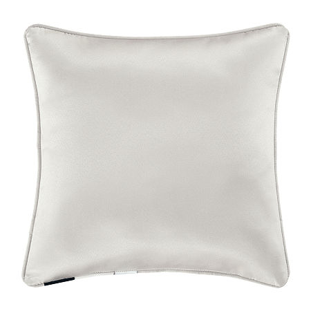 Queen Street Avelina Square Throw Pillow, One Size, Silver