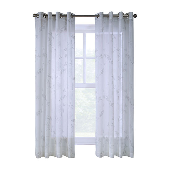 Giardino Light-Filtering Grommet Top Curtain Panel