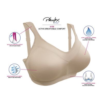 Playtex 18 Hour Active Breathable Comfort Wireless Full Coverage Bra 4159