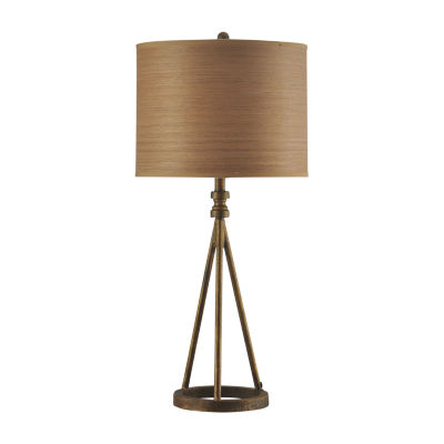 Regency Hill Fairlee Traditional Table Lamp 26 High Antique Brass