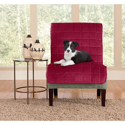 Sure Fit Deluxe Pet Armless Furniture Chair Protectors